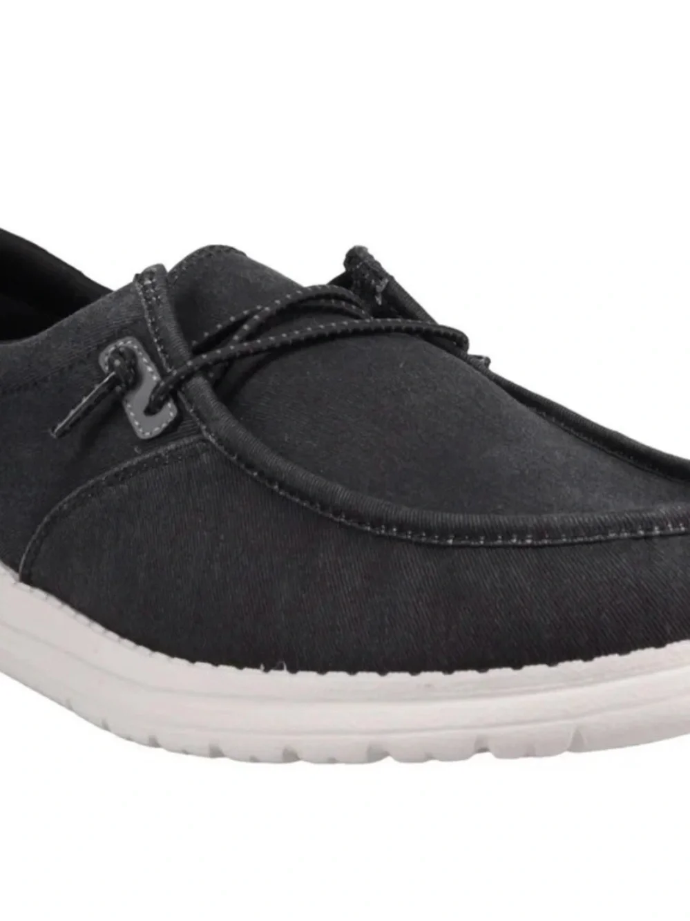 Hurley Men's Nesota Casual Sneakers Black White Size 10.5 M US